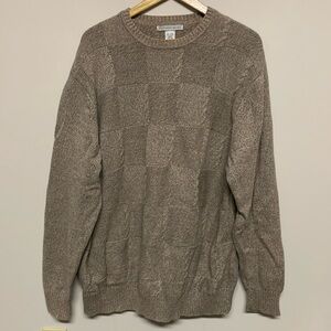 Geoffrey Beene 100% Cotton Sweater Size XXL